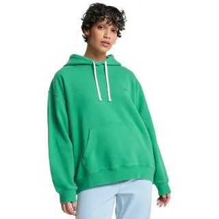 Hoodie QUIKSILVER "Essential", Damen, Gr. XS, grün (leprechaun), Obermaterial: 100% Baumwolle., Sweatshirts Hoodie