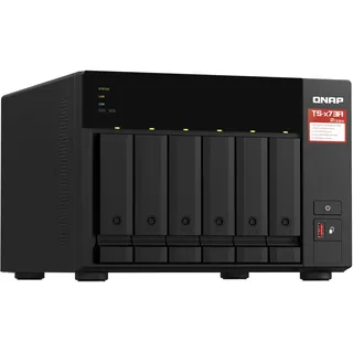 QNAP TS-673A-8G Leergehäuse Schwarz