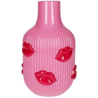 Giftcomany L'Amour Vase Lippen rosa 25cm