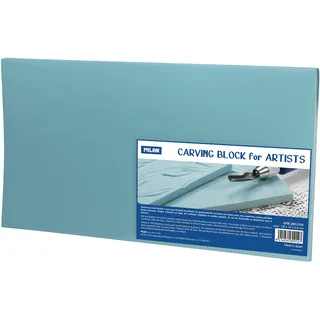 Milan Gravurplatten und Guben, blau, groß