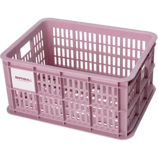 Basil Fahrradkorb Crate Pink