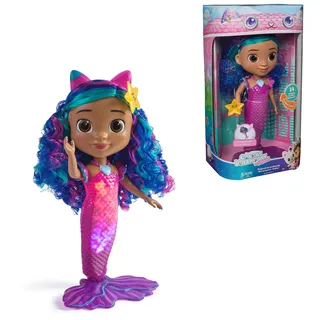 Spin Master Gabby`s Dollhouse: Der Film Sing & Shine Meerjungfrau Gabby, 30cm