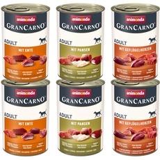 Bild GranCarno Adult Mix (3 Sorten) Hundefutter nass