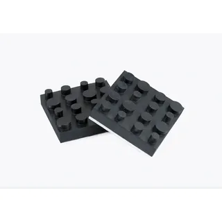 Dynavox Antivibe Geräte-und Boxenfüsse Gummi, quadr. 40 x 40 mm, 4er Set