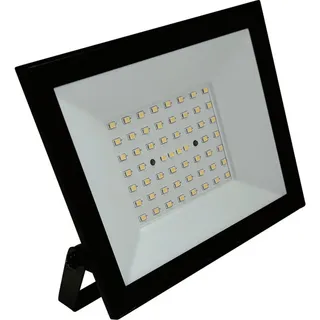 V-Tac LED Flutlichtstrahler Aluminium 15,2 cm inkl. 4000 lm neutralweiß schwarz
