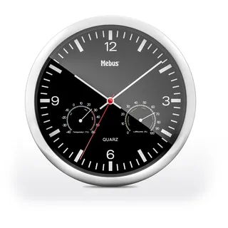 MEBUS 25 cm 56731 silber/schwarz