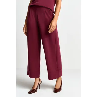 RICH & ROYAL Culotte »T peached Culotte«, mit Kellerfalte, Eingrifftaschen Rich & Royal ruby red