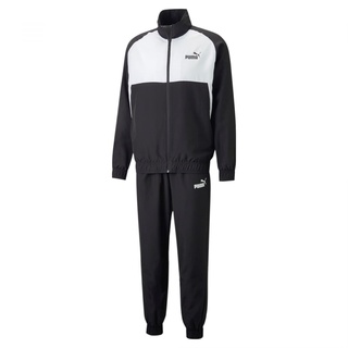 Puma Woven Tracksuit Cl Trainingsanzug, Schwarz, S