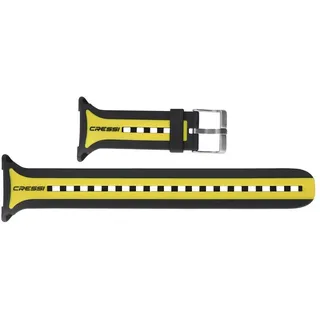 Cressi Leonardo Armband Für Tauchcomputer - Black / Yellow - One Size