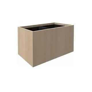 fm Pflanzkübel Plant Holz akazie rechteckig 73,1 x 40,0 cm, 1 St.