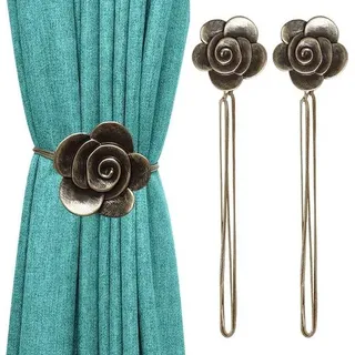 Magnetische Vorhangsschnalle Bronzen