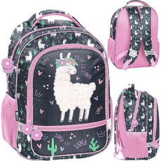 PASO Lama Backpack with One Compartment, pink