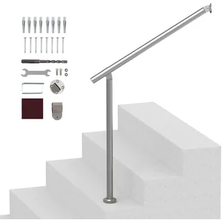 Vevor Handlauf 80 cm Edelstahl