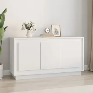 vidaXL Sideboard 102 x 35 x 55 cm Weiß