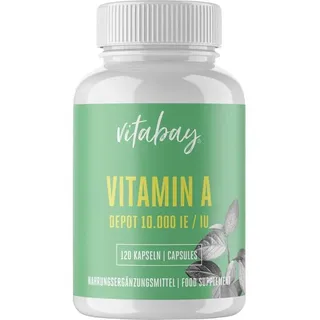 Vitabay Vitamin A 10.000 I.E. Depot vegan Kapseln 120 St.