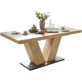 Mäusbacher Ausziehtisch 90 x 76 x 130-170 cm Eichefarben