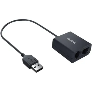 Yealink EHS40 Modul, elektrische HS-Rufannahme, Headset Adapter EHS40, Schwarz