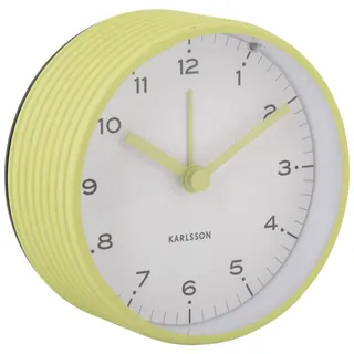 Karlsson Wecker Circus Rings - Grün - Ø9cm - Rund - Eisen - Wecker für Schlafzimmer