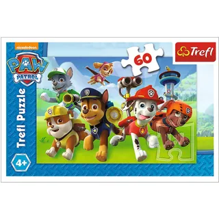 Trefl Trefl, 17321 Kinderpuzzle 60 Teile, PAW Patrol Ready to action