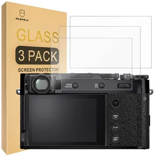 Mr.Shield Schutzfolie Kompatibel mit Fujifilm X100VI X100V X-T4 X-E4 Camera [3 Stück] Schutzglas Schutzglasfolie 9H Härte, HD Klare Displayschutzfolie