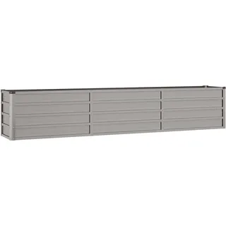 vidaXL Hochbeet Rostig 240 x 40 x 45 cm Braun