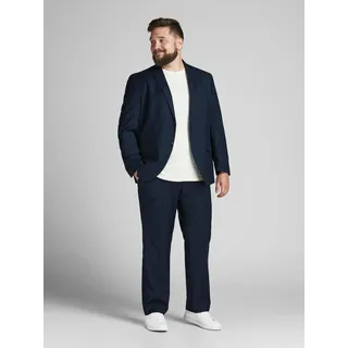 Jack & Jones PlusSize Anzug »JPRFRANCO SUIT NOOS PLS«, (2 tlg.), slim fit, blau