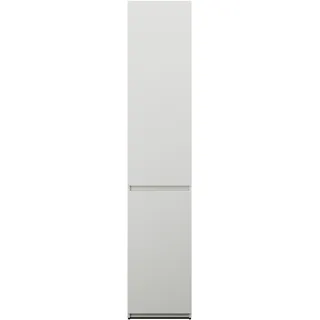burgbad Lin20 Apothekerschrank freistehend, 2 Auszüge, 400x345x2000mm, HSPP040F5351, Farbe: Weiß Matt mit Laserkante