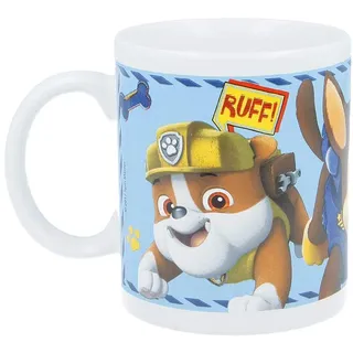 Stor KERAMIKBECHER 325 ML MIT Geschenk Box | PAW Patrol Boy Icons, 1 Stück (1er Pack)