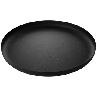 Alessi Platte Texture Ø 35 cm Stahl Schwarz