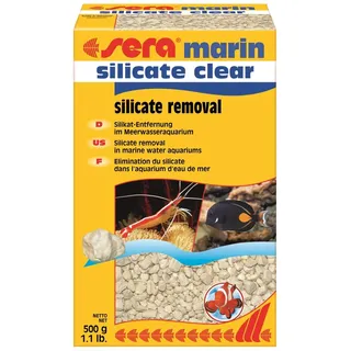 Sera Aquarium Silikat-Entferner Marin Silicate Clear 500 g