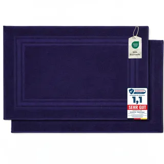 Komfortec Badvorleger Navyblau 50 x 70 cm
