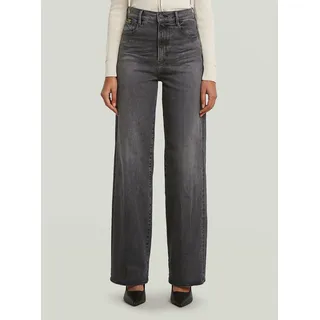 G-Star für Damen. D23591-D874-H402 Jeans Deck 2.0 High Loose schwarz (30/34), Lässig, Baumwolle, Denim
