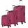 SKAII Koffer-Set 4-tlg. rot