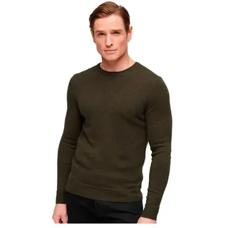 Superdry Essential Slim Fit Pullover - Spruce Green - XL