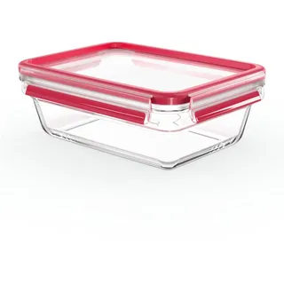 Emsa Frischhaltedose rot 16,6 x 7,9 x 22,7 cm 1,3 l 2-tlg.