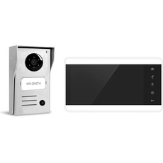 PROXE Video-Türsprechanlage Soft Touch 2-Draht Bildschirm 7 Zoll weiß