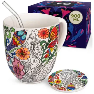 YC YANG CHAI Jumbotasse 0,9 l Weiß