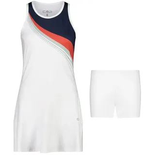 CMP 2 In 1 Kleid ärmellos Weiß 42