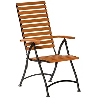 Merxx Schlossgarten Klappsessel 55 x 107 x 109 cm braun