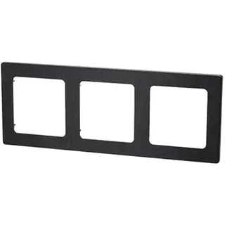 Premium Aluminium Wandschild im deutschen/französischen Design mit drei Schlüsseln in edlem Schwarz - Ideal für alle, die Ästhetik und Funktionalität in jedem kleinen Detail schätzen.