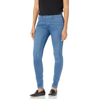 Amazon Essentials Damen Stretch-Strick-Jegging zum Hineinschlüpfen (erhältlich in Übergröße), Helle Waschung, Groß Lang