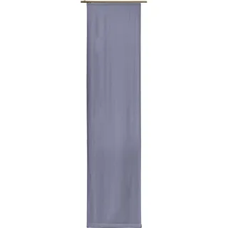 Wirth Schiebegardine »Newbury« Klettband 1 Stk. tlg. Ohne Befestigungszubehör, Breite: 57 cm, blau