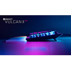 Bild von Vulcan II Max schwarz, LEDs RGB, TITAN II OPTICAL RED, USB, DE (ROC-12-001)