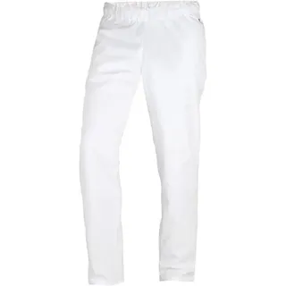 BP 1645-485-21-Ln Unisex-Hose, mit Gummizug in der Taille, 215,00 g/m2 Stoffmischung, weiß ,Ln