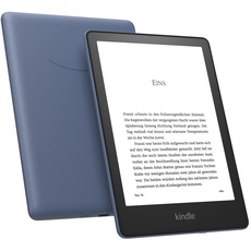 Bild Kindle Paperwhite Signature Edition (32 GB) – Mit 6,8 Zoll (17,3 cm) großem Display, kabelloser Ladefunktion und Frontlicht mit automatischer Anpassung – ohne Werbung - Denimblau