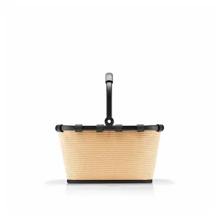 Carrybag XS frame raffia black