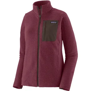 Patagonia Damen R1 Air Fleece-Jacke Berry Fig S