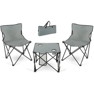 Stagecaptain CS-4547 GY Campingtisch-Set Grau