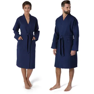 Möve Homewear Kimono Blau XXL