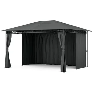 Blumfeldt Mondo 3 x 4 m inkl. 4 Seitenteile Dunkelgrau